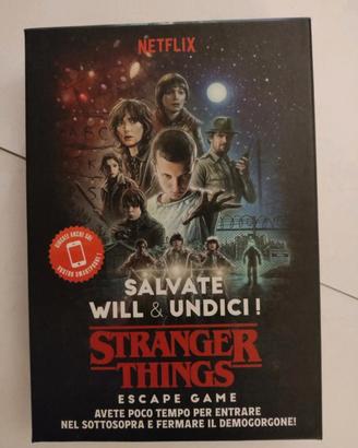 Gioco Escape room Stranger Things NUOVO