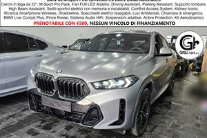 BMW X6 XDrive 30d MSport PRO C22" M Pelle M-Sport