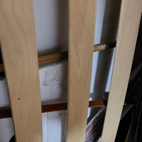 Rete ortopedica fissa singola per letto a ponte