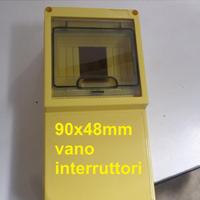 Scatola cassetta quadro elettrico da muro incasso