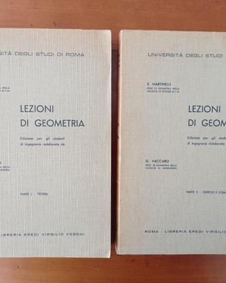 Geometria: Teoria + Esercizi e complementi (1965)