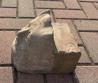 Blocchi in Cemento Decorativi Anni '80 - Volti