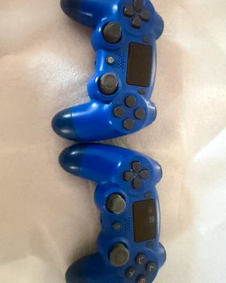 Lotto 2 Controller Compatibili PS4 Blue