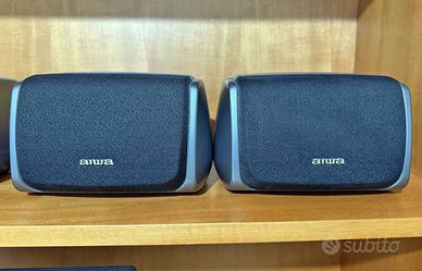 2 Altoparlanti Satelliti Stereo Aiwa