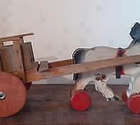 Cavallino giocattolo anni 30