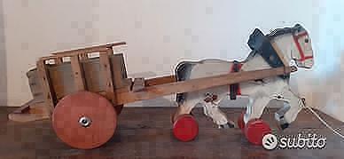 Cavallino giocattolo anni 30