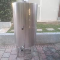 serbatoio per vino in acciaio inox