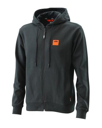 KTM Felpa con Zip Pure con cappuccio Taglie S, M, 