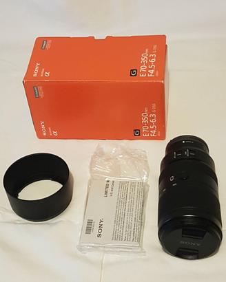 Sony obiettivo E Mount E70 -350mm F4.5-6.3 G OSS