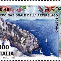 Francobollo Parco Nazionale Arcipelago Toscano