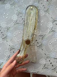Pezzo di lampada in vetro di murano