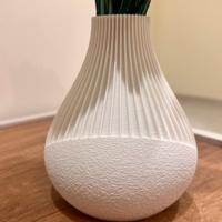 Vaso bianco moderno minimal – altezza 15 cm