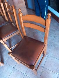 Sedie in legno