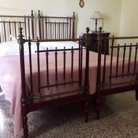 Letto in ferro antico