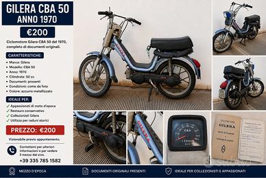 gilera cba 50 cc