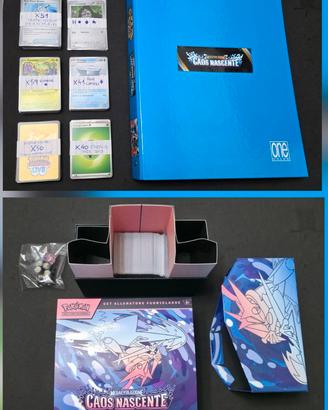 Pokemon Megaevoluzione Caos Nascente set completo