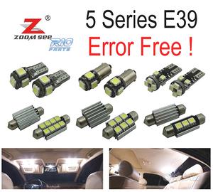 KIT 21 LAMPADE LED INTERNE BMW E39 SERIE 5 530D 52