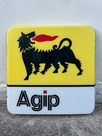 Insegna/tabella AGIP