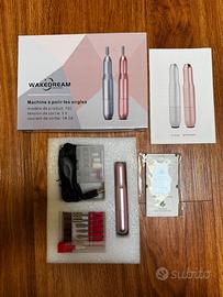 Lima/Fresa elettrica unghie WakeDream kit manicure