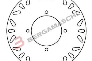 Disco posteriore Ferodo yamaha xmax 125 / 250