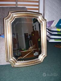 Specchiera argentata o dorata