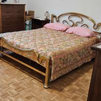 Letto in ottone