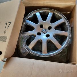 coppia cerchi pegeout r16 originali 206 gti. 