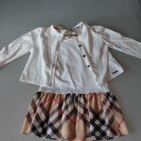 vestito bianco Burberry 