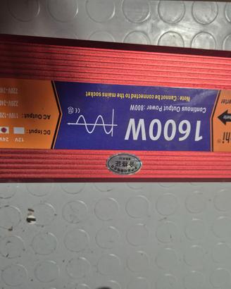 Inverter 24v 1600W onda pura
