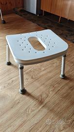 sgabello/sedile per doccia e anziani