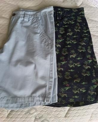 2 Bermuda uomo/ragazzo taglia 46