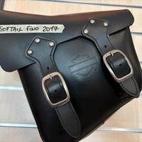 Borsetta in cuoio H.D. per Softail fino al '17.