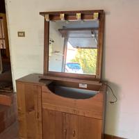 Mobile Lavandino e specchio bagno