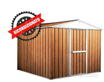 Casetta da giardino in acciaio 276x260cm fin legno