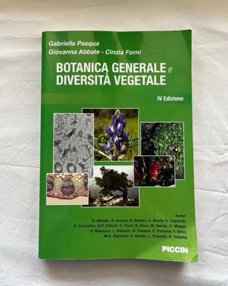 Libro “Botanica generale e diversità vegetale”