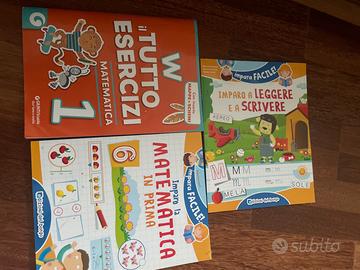Libri prima elementare prepararsi ed esercitarsi
