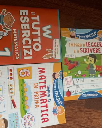 Libri prima elementare prepararsi ed esercitarsi