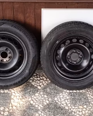 4 gomme da neve - M+S complete di cerchione