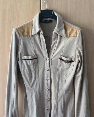 Camicia  Rinascimento scamosciata,  tg. S