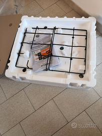 PIANO COTTURA 4 FUOCHI GAS  INOX