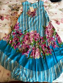 Abito estivo largo nuovo o copricostume