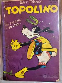 Fumetto Topolino raro Walt Disney Vintage