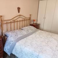 Composizione camera letto - trittico-letto ottone