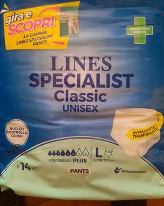 4 pacchi mutande Lines Specialist L