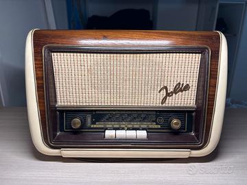 Radio vintage CGE Jolie anni 50 in legno originale