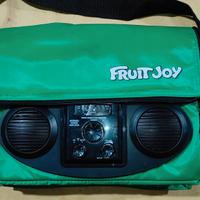 Fruit Joy radio portatile e borsa termica nuova