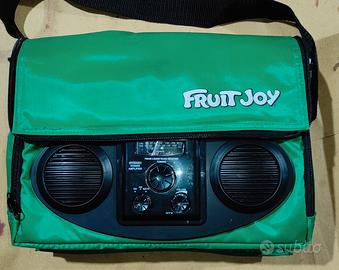 Fruit Joy radio portatile e borsa termica nuova