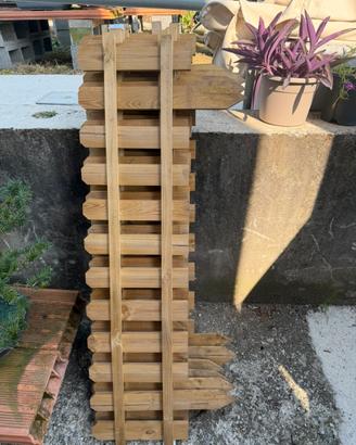 Staccionata 115cm 6 pezzi