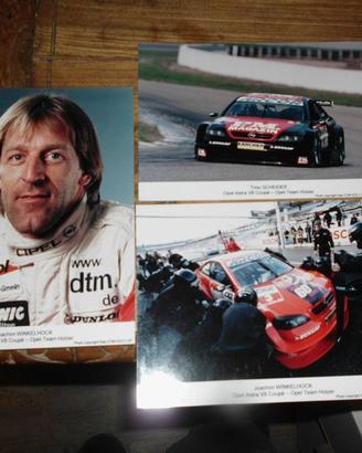 Foto Joachim Winkelhock Opel Astra v8 Team Holzer