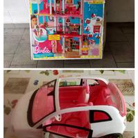 Fiat 500 Barbie più casa Barbie